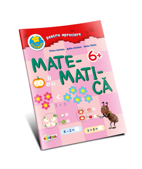 Matematica 6+ cu stickere pentru apreciere