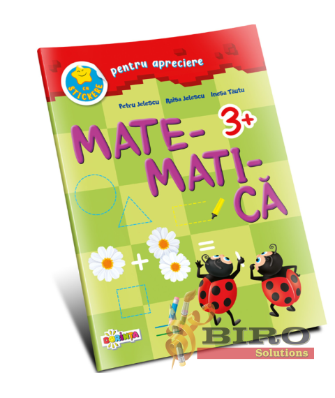 Matematică, cu stickere pentru apreciere (3+)