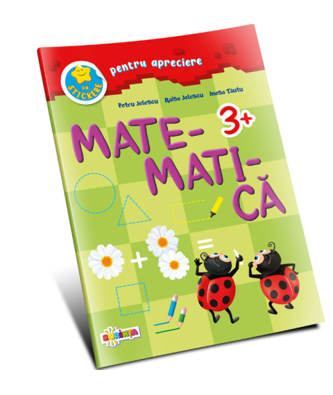 Matematică, cu stickere pentru apreciere (3+)