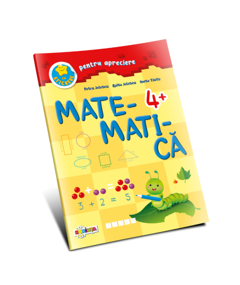 Matematica 4+ cu stickere pentru apreciere