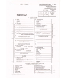 Fişa personală a salariatului (MR-2)