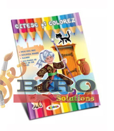 Citesc și colorez – Muc cel mic