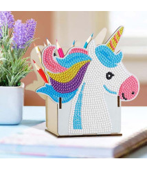 Suport pentru pixuri cu mozaic Unicorn