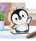 Suport pentru pixuri cu mozaic, Pinguin