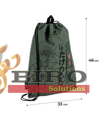 Sac pentru încălțăminte Kite Naruto Shippuden NR25-600M-1 46×33 cm