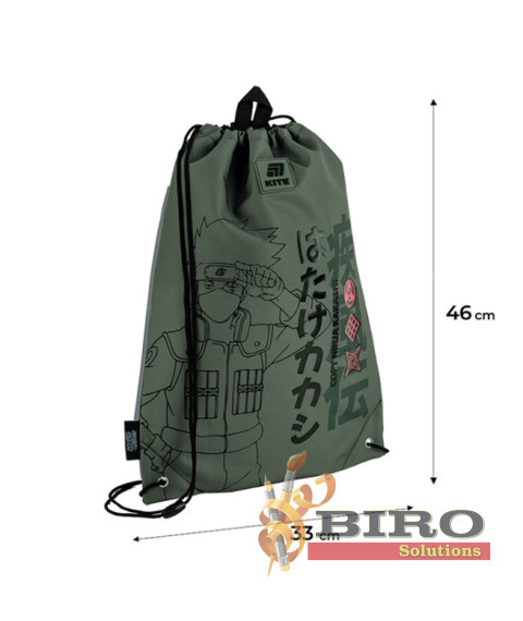 Sac pentru încălțăminte Kite Naruto Shippuden NR25-600M-1 46×33 cm