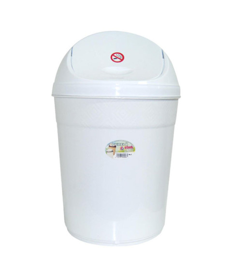 Coș de gunoi 18 L Nr.4 alb