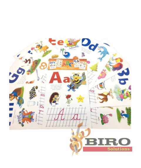 Planșe ALFABET (Material Didactic)