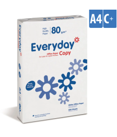 Hârtie EVERYDAY A4, 80 g/mp, 500 Foi, Clasa C+