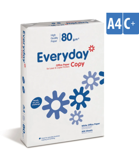 Hârtie EVERYDAY A4, 80 g/mp, 500 Foi, Clasa C+