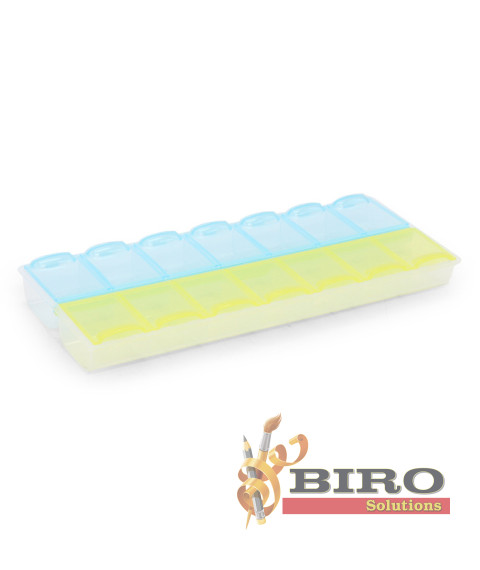 Organizator din plastic cu 14 celule