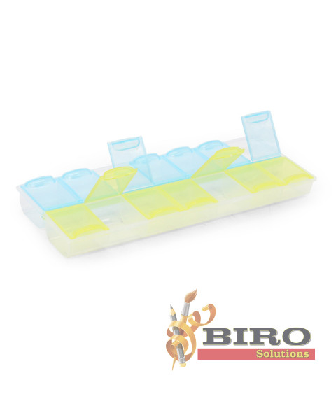 Organizator din plastic cu 14 celule