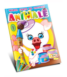 Marea Carte de Colorat. Animale / Profesii Vol. 1