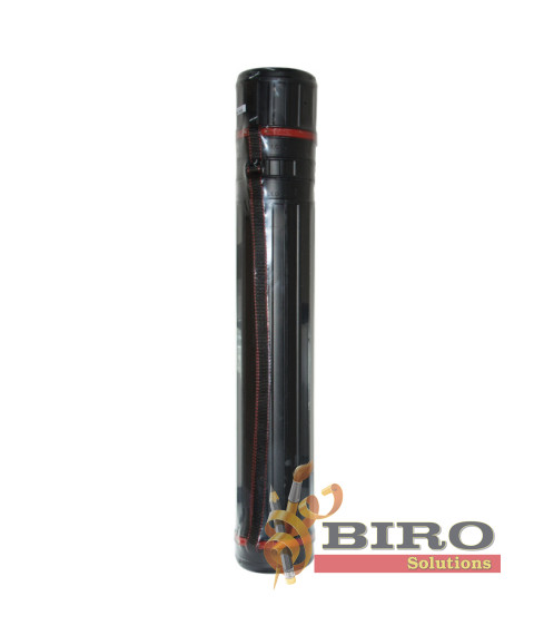 Tub pentru hârtie vatman 45.5 × 31 × 48.5 cm, telescopic, negru