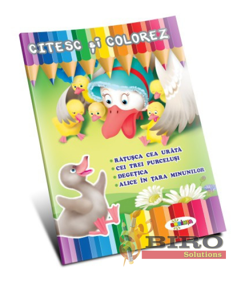 Citesc și colorez – Rățușca cea urâtă