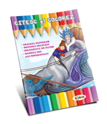 Citesc și colorez – Crăiasa Zăpezilor