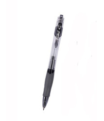 Pix cu gel retractabil, 0,5 mm, negru, Foska RH1010