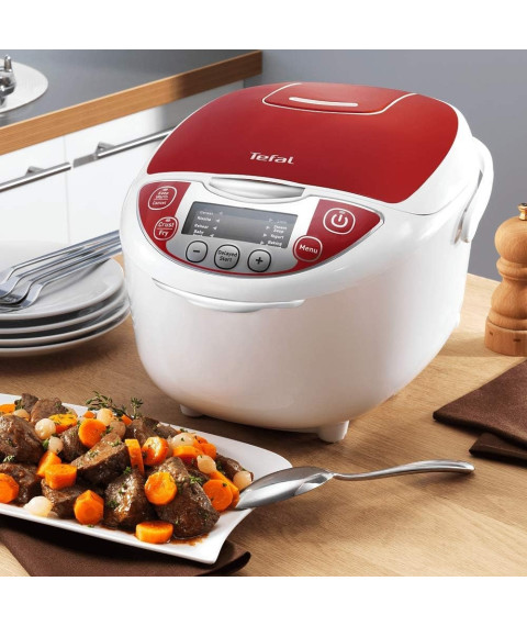 Multicooker Tefal RK7051 Fuzzy Logic, 5L, 600W – 12 funcții automate
