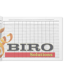 Registru liniat orizontal, hârtie ofset, 50 file