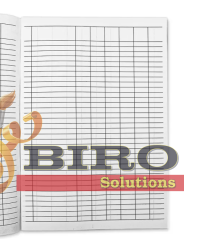 Registru liniat vertical, hârtie ofset, 50 file