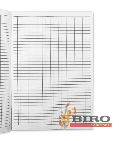 Registru liniat vertical, hârtie ofset, 50 file