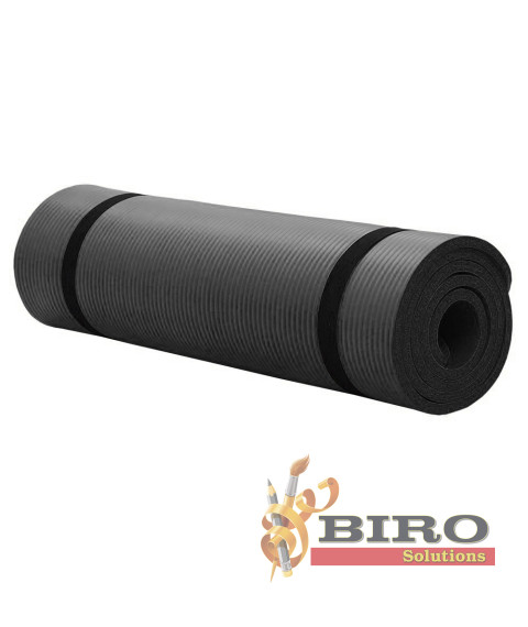 Saltea yoga Spacer SP-YOGA-BLACK – NBR, 1830×610×10 mm, albastră 