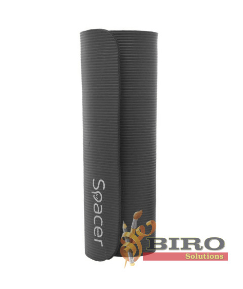Saltea yoga Spacer SP-YOGA-BLACK – NBR, 1830×610×10 mm, albastră 