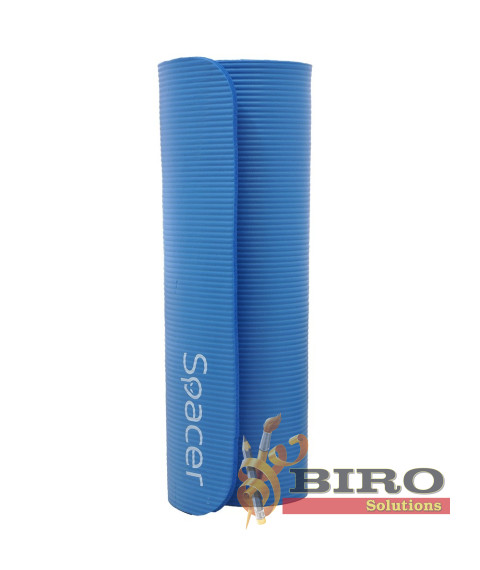 Saltea Yoga Spacer SP-YOGA-BLUE – NBR, 1830×610×10 mm, albastră