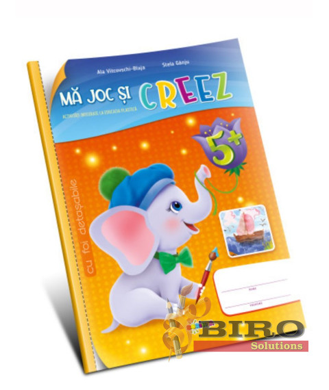 Mă Joc și Creez 5+ (cu foi detașabile)