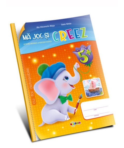 Mă Joc și Creez 5+ (cu foi detașabile)