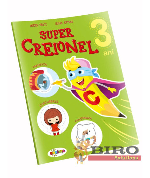 Super Creionel: 3 ani