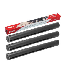 Folie autoadezivă tip tablă pentru cretă, 45x200 cm, cu 5 crete colorate, Foska SW2074