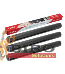 Folie autoadezivă tip tablă pentru cretă, 45x200 cm, cu 5 crete colorate, Foska SW2074