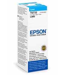Cerneală Epson T67324A Cyan pentru L800/805/810/850/1800, T6732, 70 ml