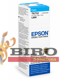Cerneală Epson T67324A Cyan pentru L800/805/810/850/1800, T6732, 70 ml