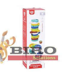 Joc Jenga „Turnul cu Animale”, cod 57217