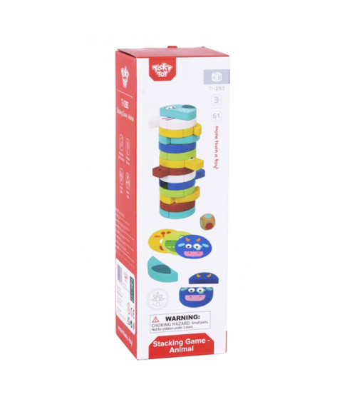 Joc Jenga „Turnul cu Animale”, cod 57217