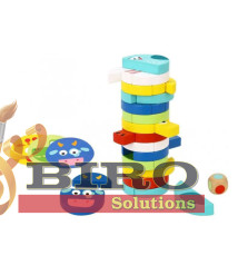 Joc Jenga „Turnul cu Animale”, cod 57217