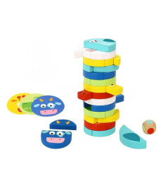 Joc Jenga „Turnul cu Animale”, cod 57217