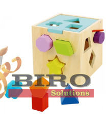 Sorter din lemn cu figuri, cod 57297