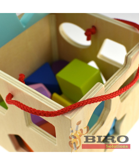 Sorter din lemn cu figuri, cod 57297