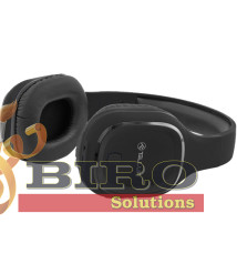 Casti Bluetooth, Over-ear, Pulse, Microfon, Timp de joc muzical până la 8h,  Tellur Black  TLL511271