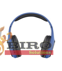 Casti Bluetooth, Over-ear, Pulse, Microfon, Timp de joc muzical până la 8h,  Tellur Blue  TLL511281