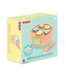 Set de joacă 2 în 1: tobă și sortator de forme, cod 1457D