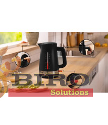 Fierbător de apă Bosch TWK4M223, 1.7L, 2400W, negru/argintiu 