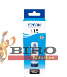 Cerneală Epson T07D24A Cyan EcoTank 115 pentru L8160/8180, 70 ml