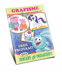 Grafisme cu Eroii Preferați 3+