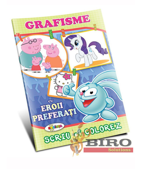Grafisme cu Eroii Preferați 3+