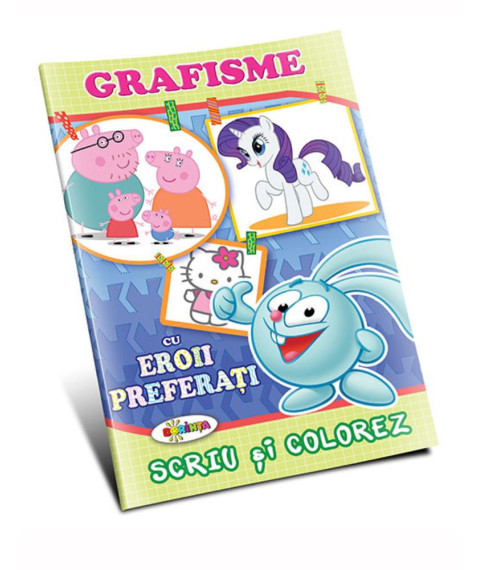 Grafisme cu Eroii Preferați 3+