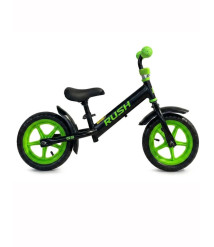 Bicicletă fără pedale (begovel) Rush 12 verde